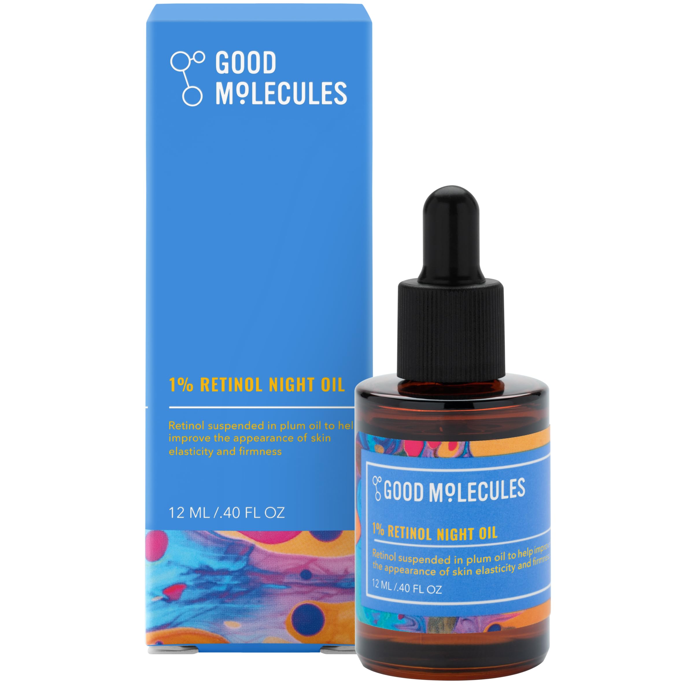 Good Molecules 1% Retinol Night Oil – Night Serum with Plum & Rosehip Oils (12 ml)