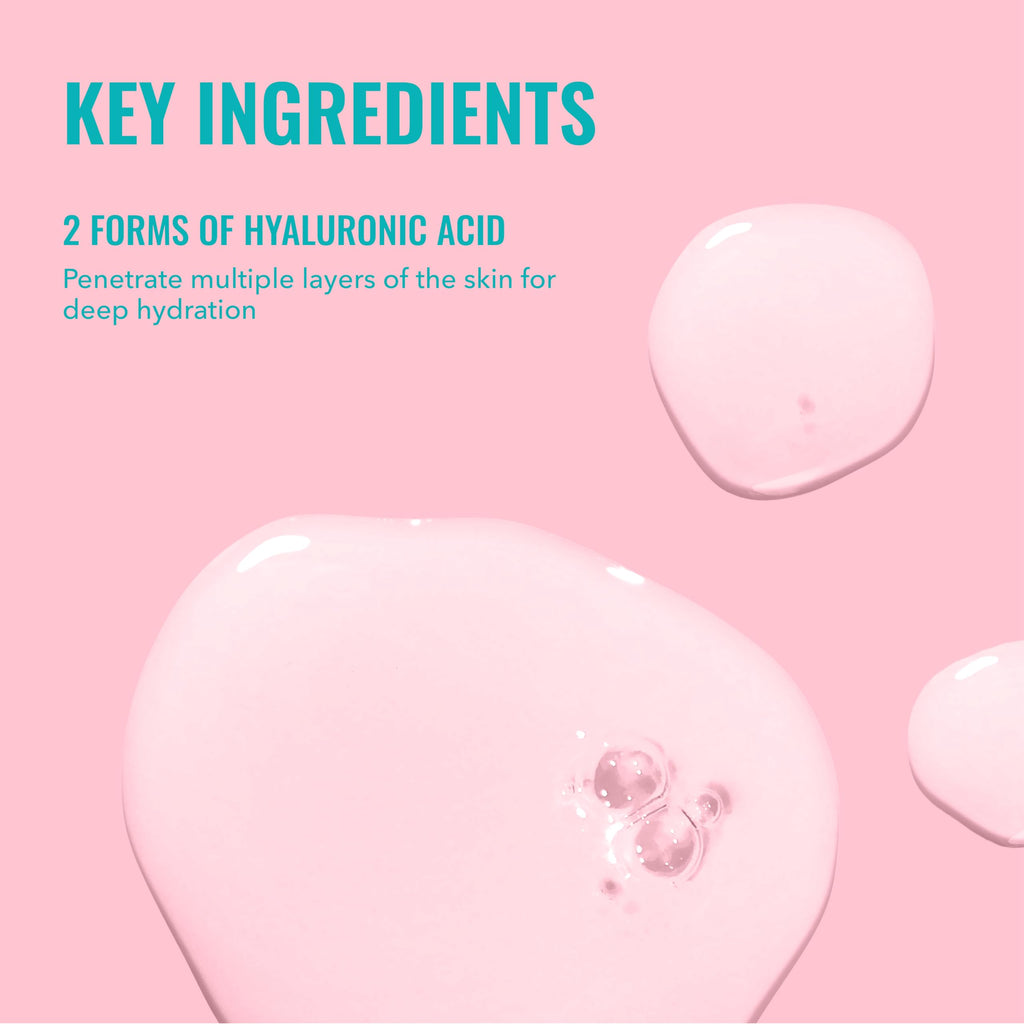 Good Molecules Hyaluronic Acid Serum Pack 2 – 30 ml Each | 1% Hyaluronic Acid, Non-Greasy Hydration