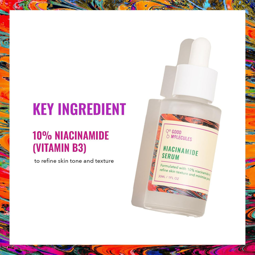Good Molecules Niacinamide Serum Pack 2 – 60 ml total | Pore Refinement & Even Tone