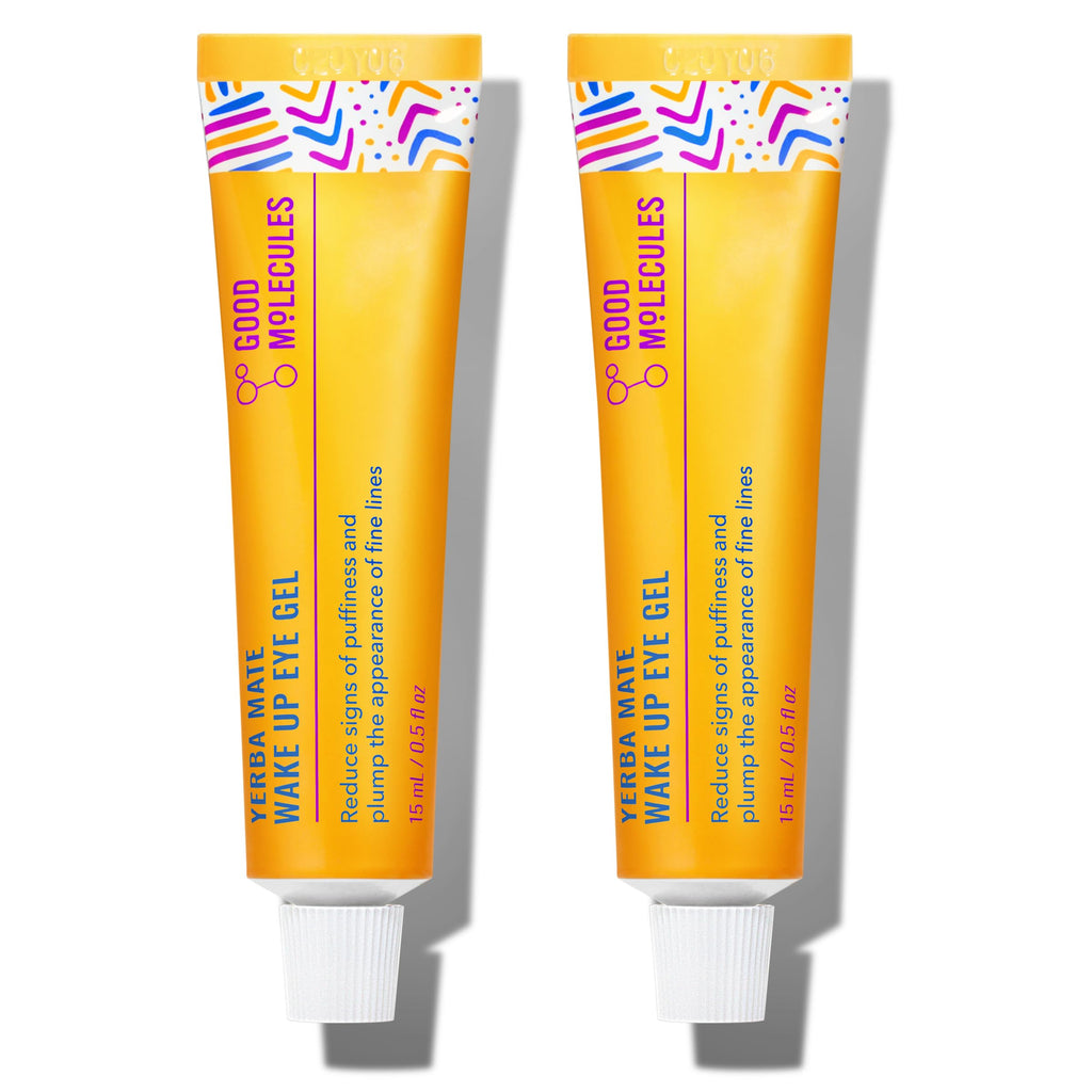Good Molecules Yerba Mate Wake Up Eye Gel Pack (2 x 15 ml) – Hydrating Under-Eye Gel