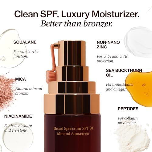 Good Weather Skin The One Warm Glow SPF 30 Mineral Sunscreen for Face & Neck