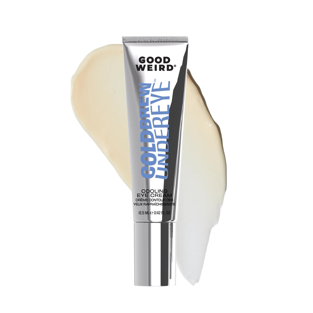GOOD WEIRD Cold Brew Undereye Serum – Vegan Caffeine Eye Cream for Brightening & Smoothing | Allure Award Winner