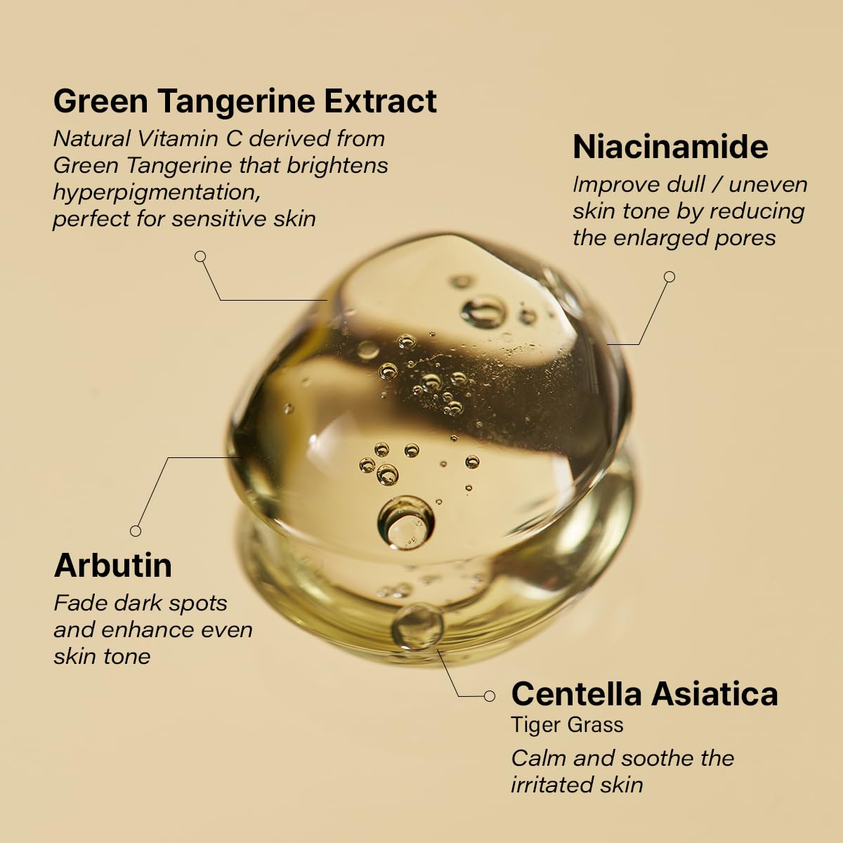 GOODAL Green Tangerine Vitamin C Serum – Brightening Hydration (1.02 fl oz)
