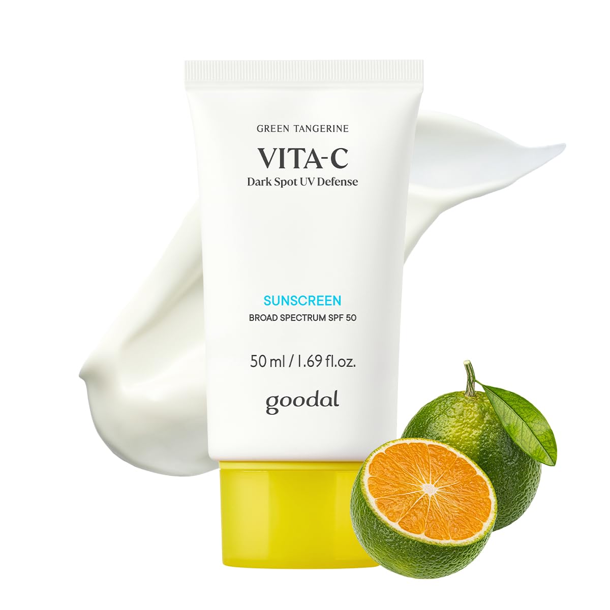 Goodal Green Tangerine Vita-C Dark Spot UV Defense Sunscreen SPF 50 | Daily Korean Sun Care