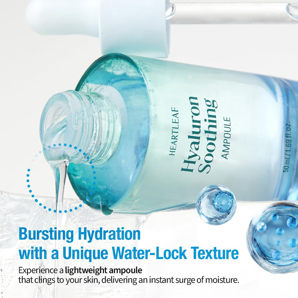 GOODAL Heartleaf Hyaluron Soothing Ampoule | Lightweight Hydration Serum 50ml