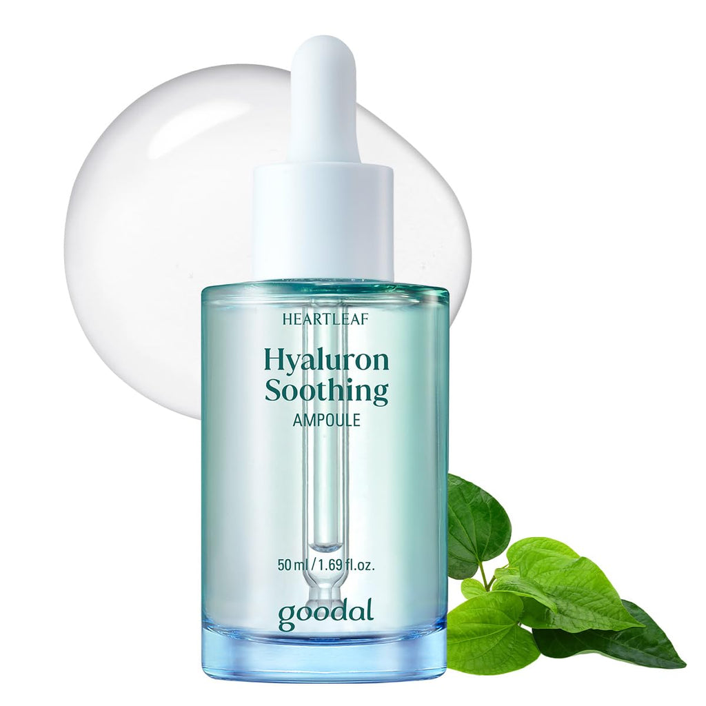GOODAL Heartleaf Hyaluron Soothing Ampoule | Lightweight Hydration Serum 50ml