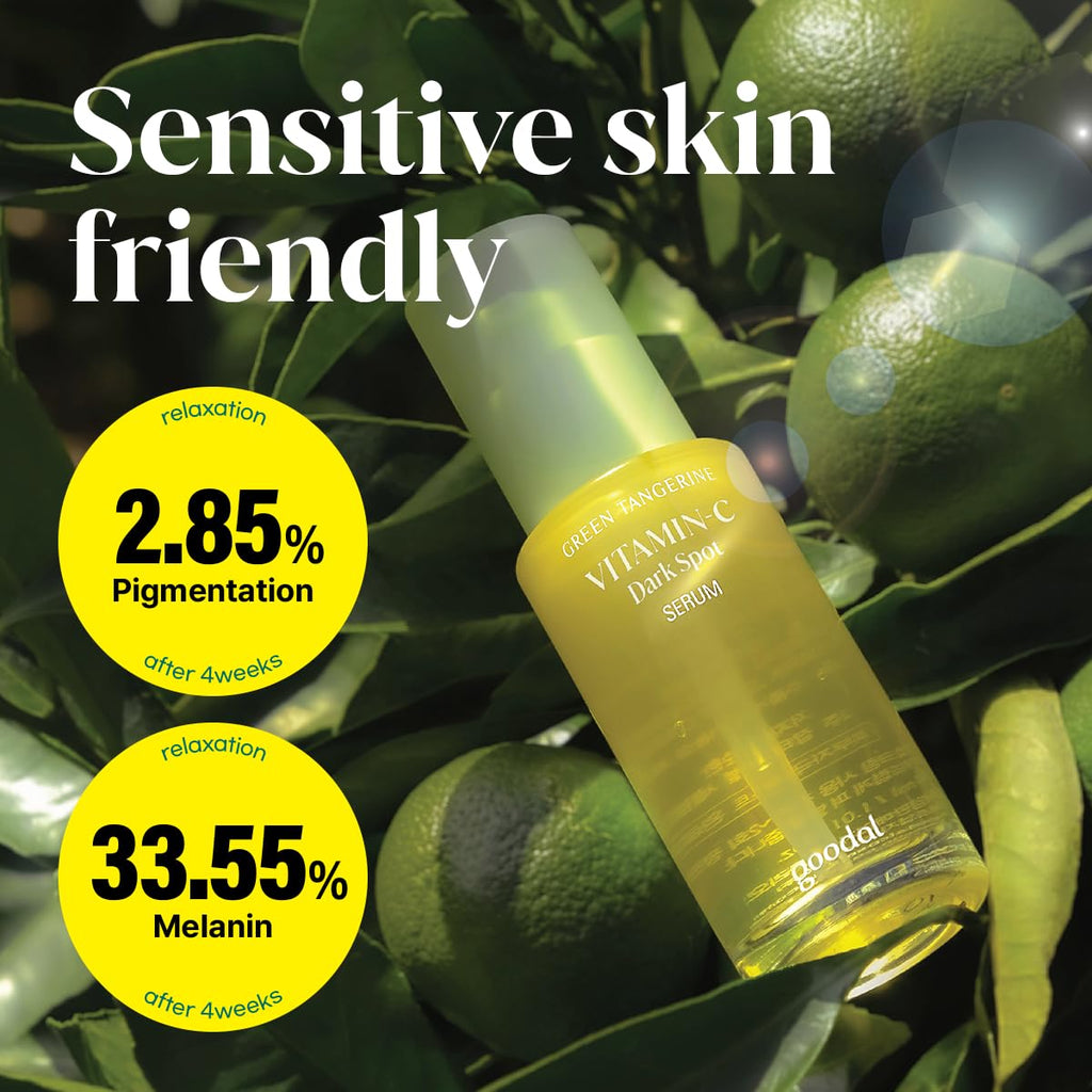 GOODAL Green Tangerine Vitamin C Serum – Brightening Hydration (1.02 fl oz)