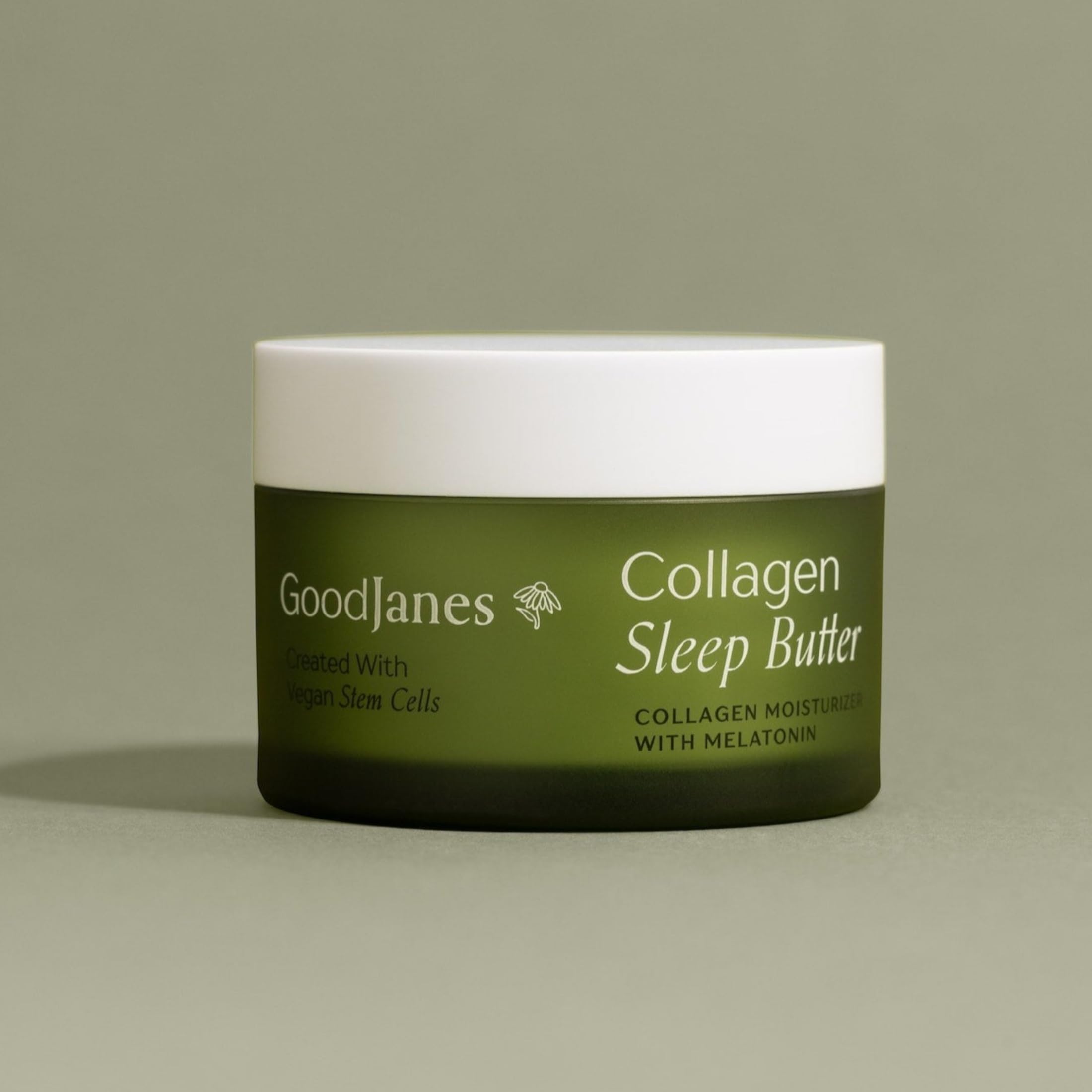GOODJANES Collagen Sleep Butter Night Cream – Vegan Collagen, Hyaluronic Acid & Melatonin
