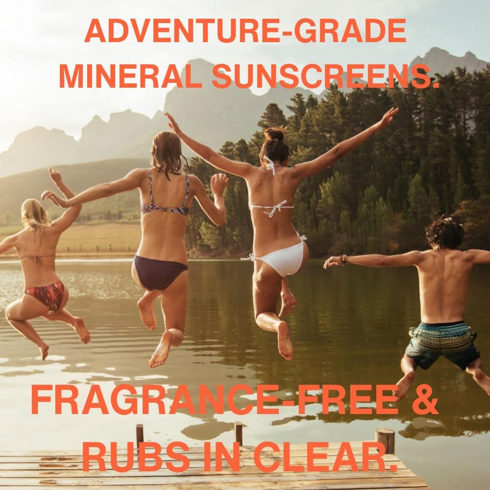 Goodspread Mineral Sunscreen SPF 50 (2-Pack) - Reef-Safe, Non-Nano Zinc Oxide, Water-Resistant, Hawaii Compliant
