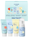 GOONGBE Kids Travel Toiletry Set – 4-in-1 TSA Carry-On Kit, 1oz Each