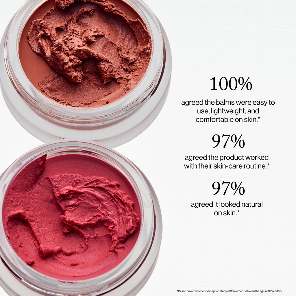 goop Beauty Cream Blush Velvelteen Sheer Mauve | Lip & Cheek Tint with Vitamin C & E | 0.5 oz