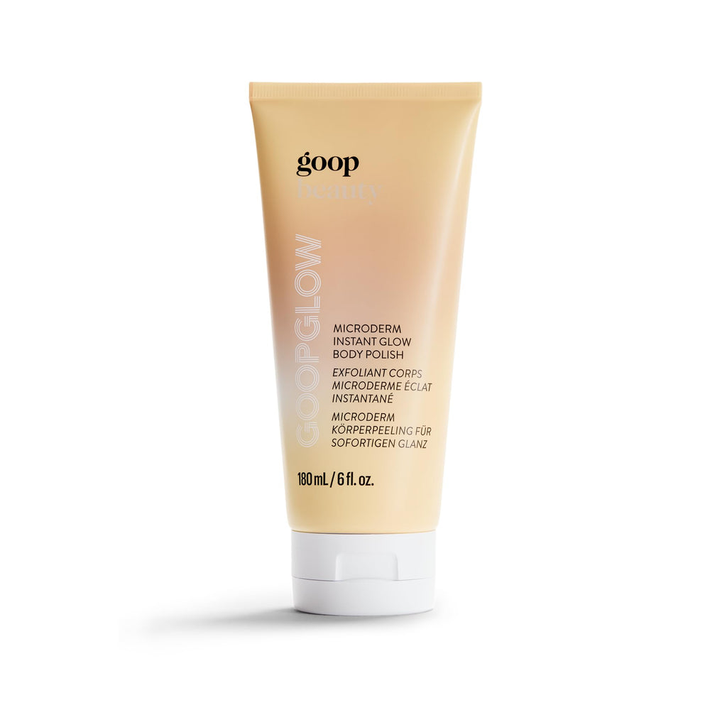 Goop Beauty Microderm Body Polish | Exfoliating Scrub & Foaming Cleanser for Glowing Skin | Kakadu Plum Seed Oil | 6 fl oz