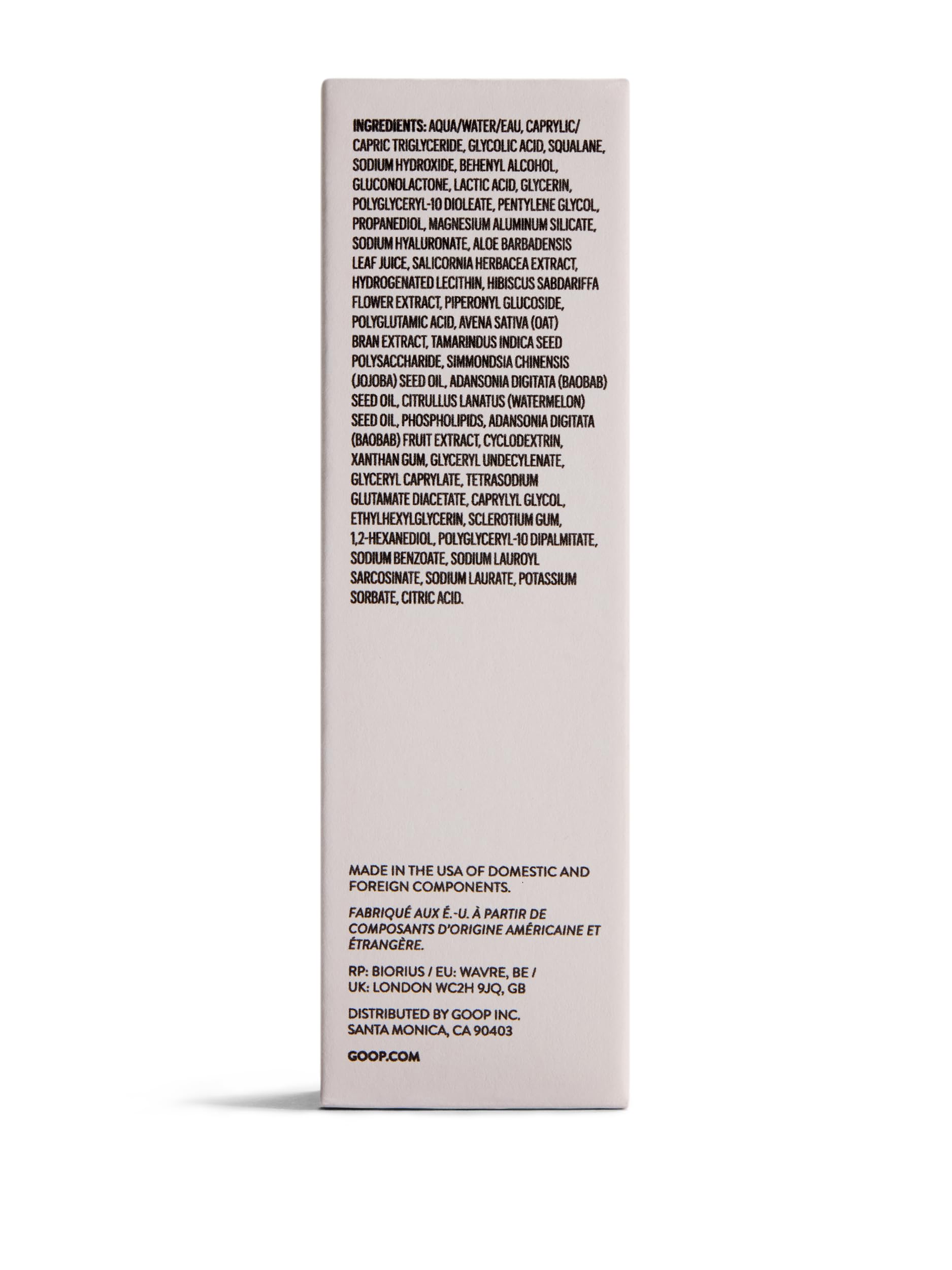 Goop Beauty Sleep Milk Serum — Nightly 10% Glycolic/Lactic Exfoliant with Hyaluronic Serum | 1 fl oz