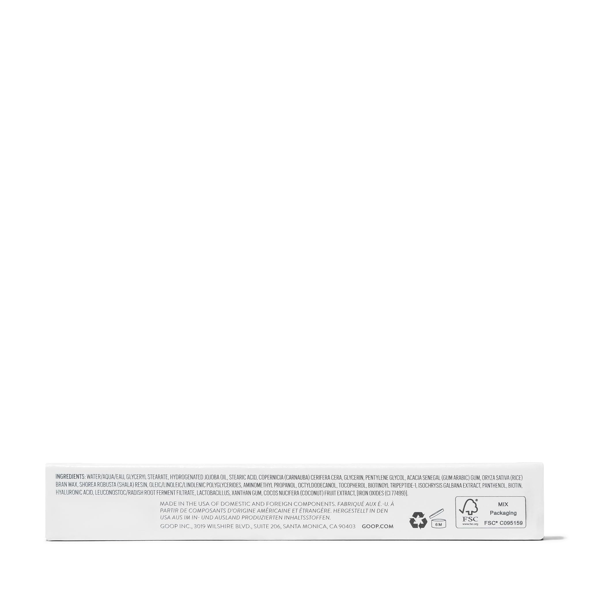 goop Beauty Featherlash Lifting Mascara — Clean, Volumizing & Lengthening Lash Serum, 0.15 fl oz