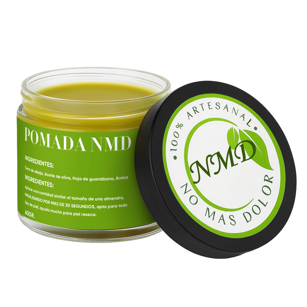 GOOVIP NMD Ointment – 100% Natural Herbal Salve with Arnica, Soursop, Olive & Beeswax (60g)