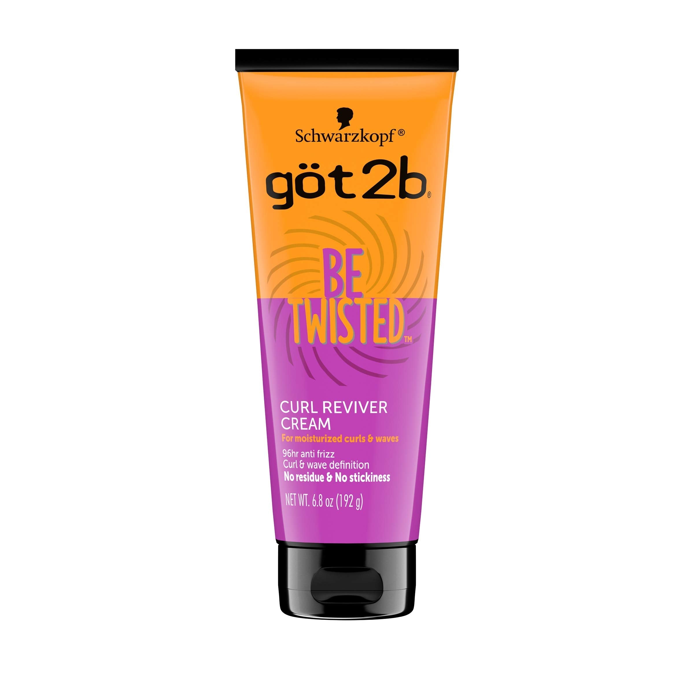 Got2B Be Twisted Curl Reviver Cream – 6.8 oz | Frizz Control & Moisturizing