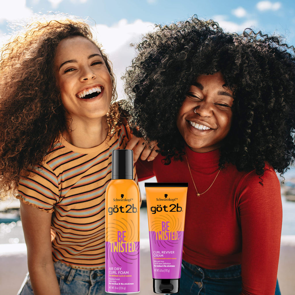 Got2B Be Twisted Curl Reviver Cream – 6.8 oz | Frizz Control & Moisturizing