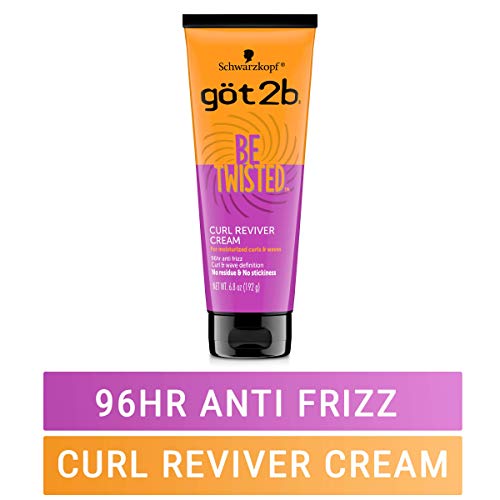 Got2B Be Twisted Curl Reviver Cream – 6.8 oz | Frizz Control & Moisturizing