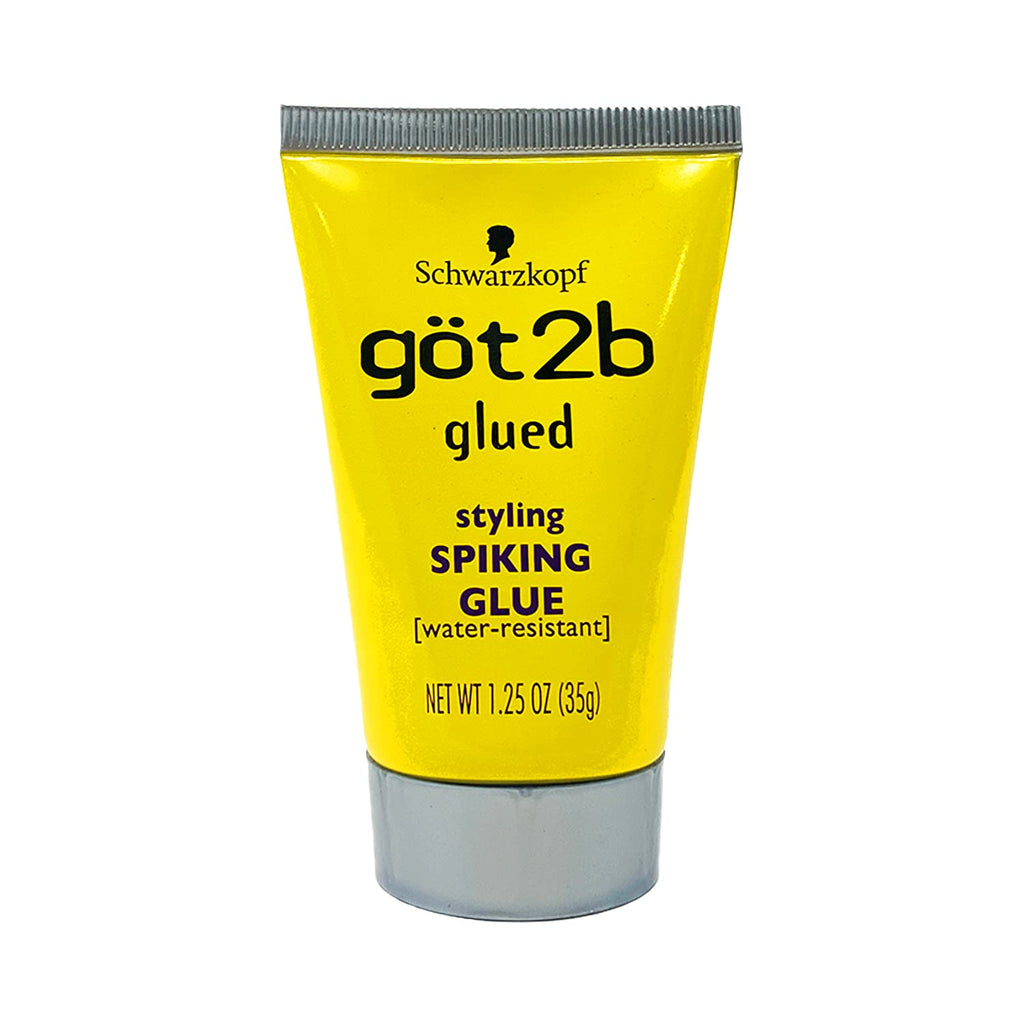 Got2B Glued Styling Spiking Glue - Water-Resistant, 6-Pack, Unisex, 1.25 oz Each