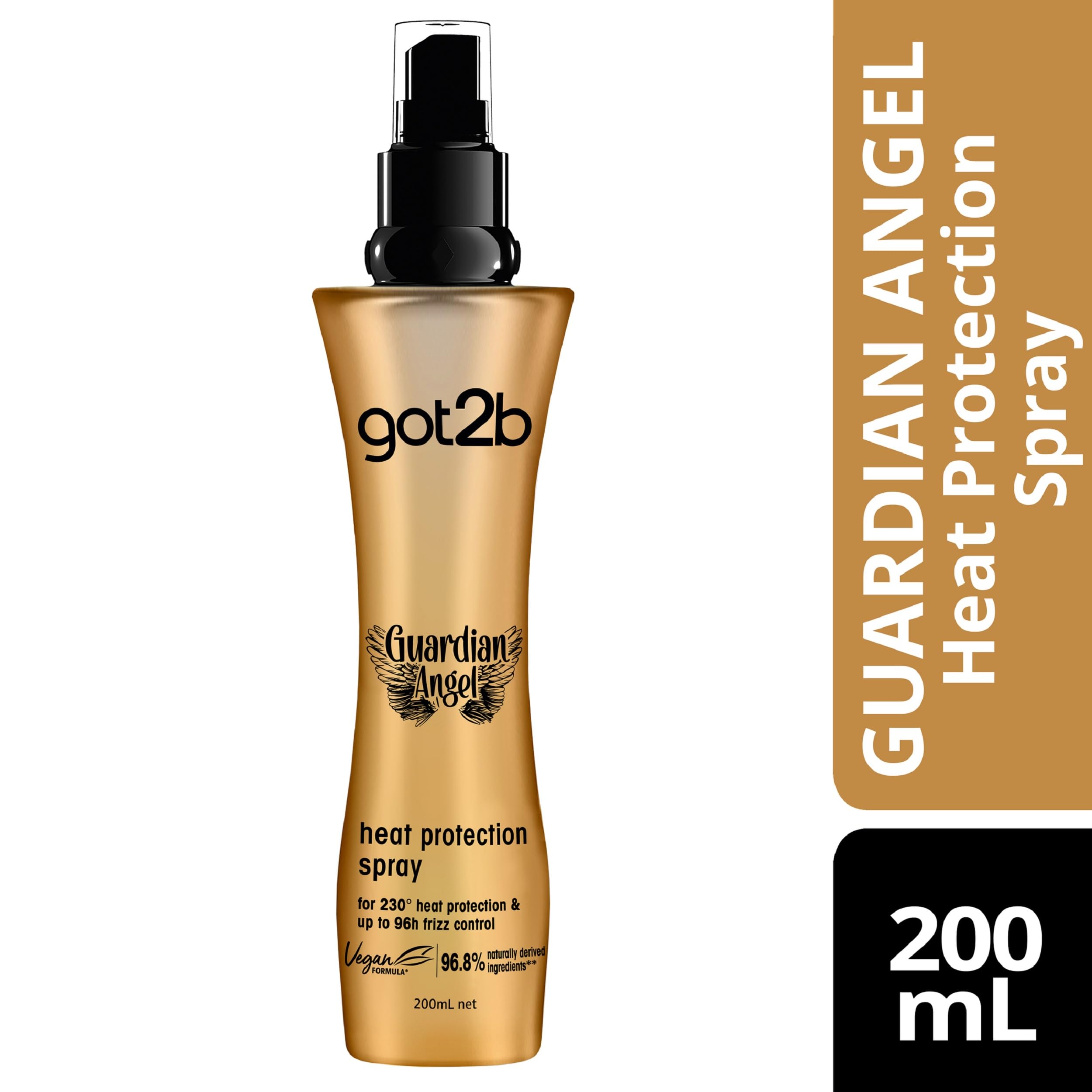 Got2B Guardian Angel Heat Protection Lotion – 200 ml, 220°C Protection, Gloss Finish