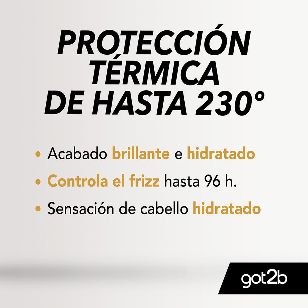 Got2B Guardian Angel Heat Protection Lotion – 200 ml, 220°C Protection, Gloss Finish