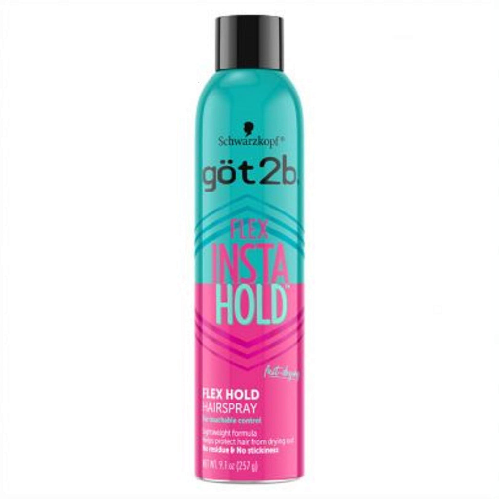 Got2b Insta Hold Flex Hold Hairspray – 9.1 oz | Lightweight, Fast-Drying Hold