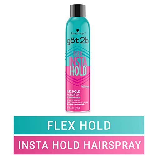 Got2b Insta Hold Flex Hold Hairspray – 9.1 oz | Lightweight, Fast-Drying Hold
