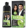 gowwim Black Hair Dye Shampoo – Plant-Based Instant Grey Coverage (Black5)