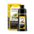 Gowwim Ginger Black Semi-Permanent Hair Dye Shampoo – Quick 5-Min Color, 500ml