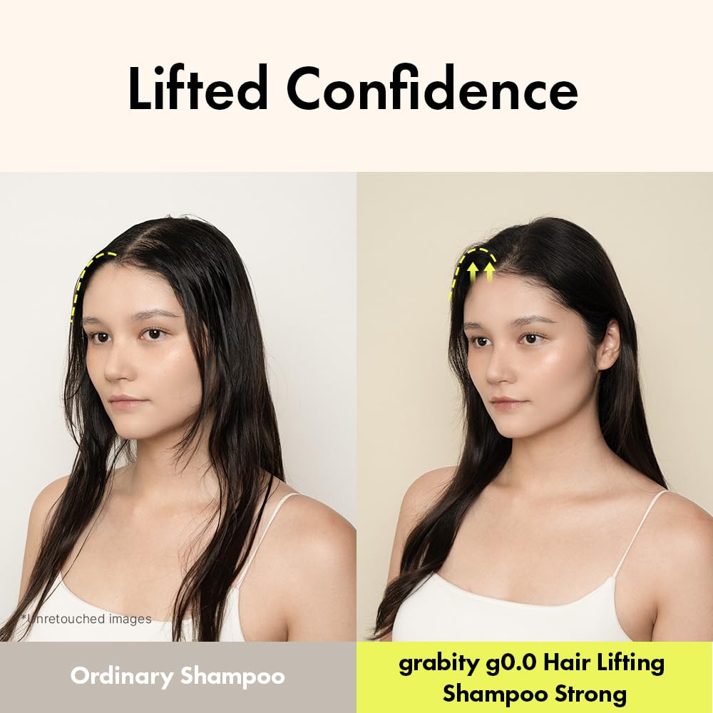 Grabityg0.0 Hair Lifting Shampoo Strong – Thickening, Strengthening for Thinning Hair