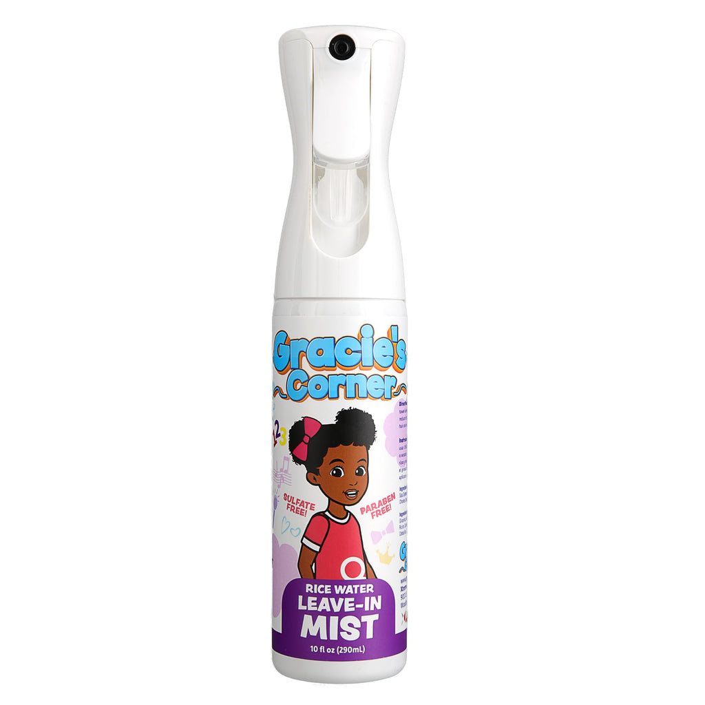 Gracie's Corner Rice Water Leave-In Mist 10oz – Nourish Curls & Tame Frizz