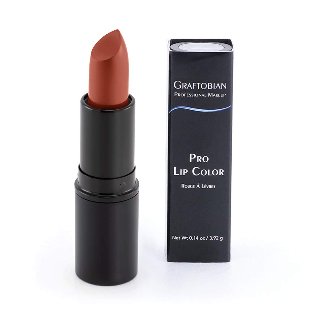 Graftobian Professional Color Lipstick – Ultra Long-Wearing, Autumn Rust