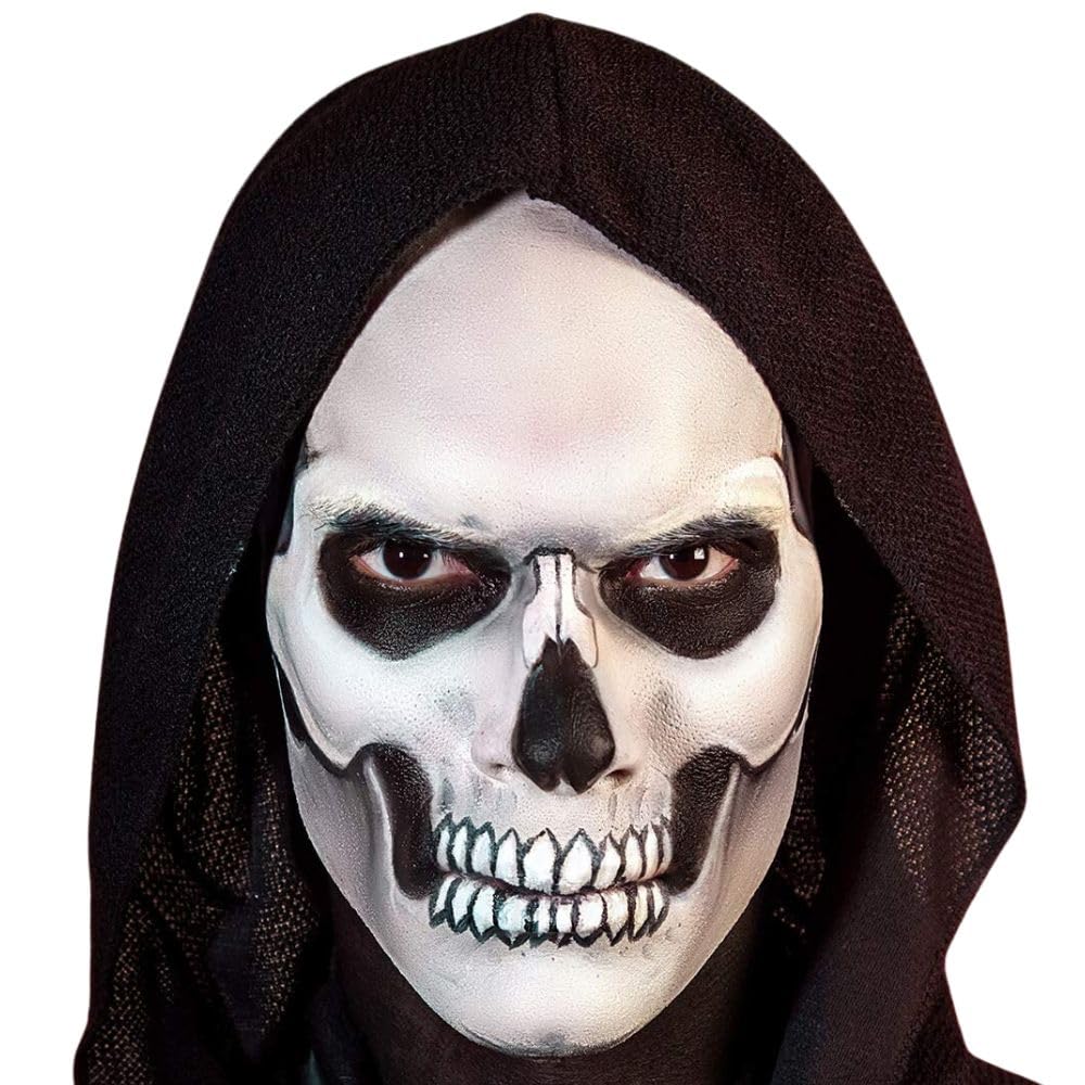 Graftobian Skull Makeup Kit - Pro Skeleton Makeup Set for Costumes, Cosplay & Halloween