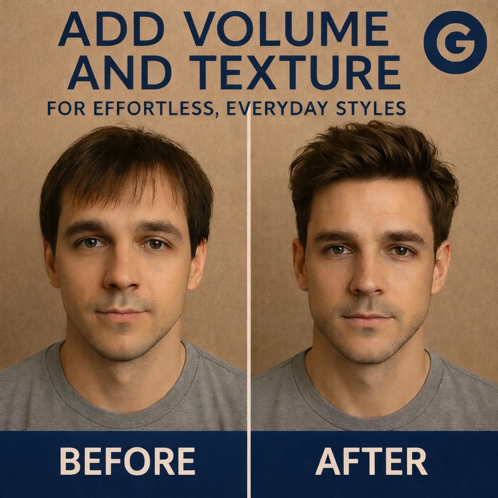 Grain Sea Salt Spray for Men — Texturizing, Volumizing Hair Spray with Lightweight Hold | 6oz/177mL