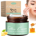 Grass-fed Beef Tallow Cream with Castor Oil & Frankincense — 60g Organic Moisturizer for Face, Body & Hands