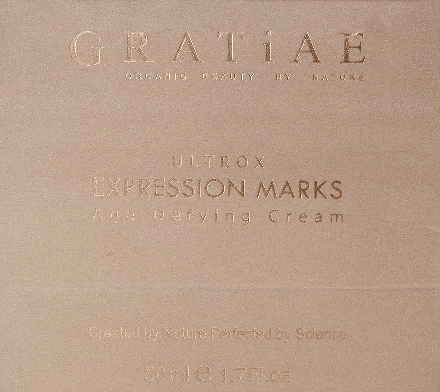 Gratiae Organics Ultrox Expression Marks Anti-Wrinkle Cream – 1.7 oz