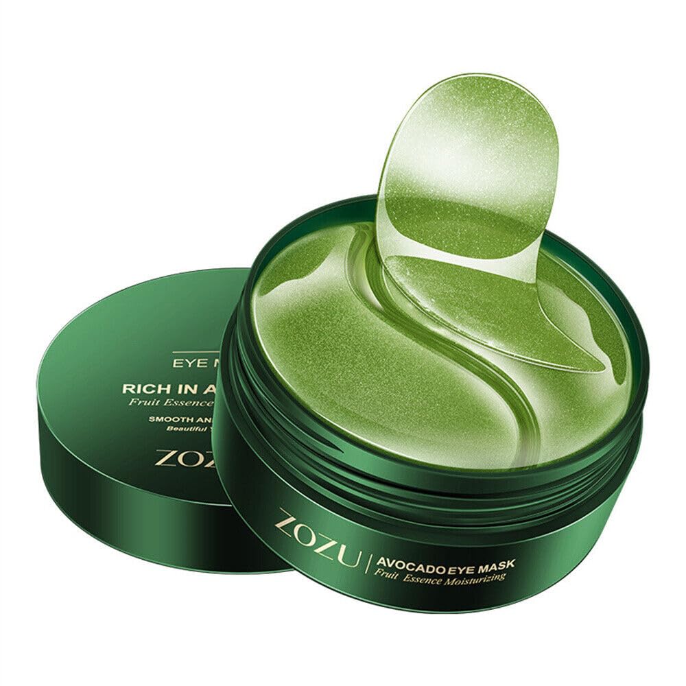 Green Cosmos 24k Under Eye Patches – Hydrating Eye Mask for Dark Circles & Puffiness, 30 Pairs