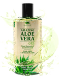 Green Leaf Naturals Amazing Aloe Vera Gel – 12oz Pure, Freshly Cut, Unscented