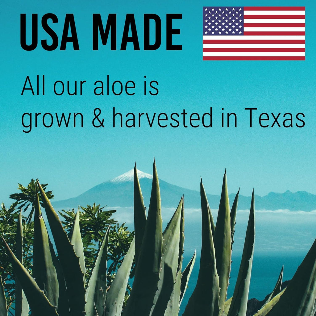 Green Leaf Naturals Amazing Aloe Gel – 16oz (2x8oz), 100% Pure, Unscented, Vegan, USA Made