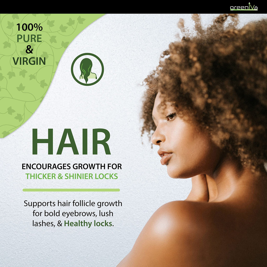 GreenIVe 100% Pure Castor Oil – Cold-Pressed, Hexane-Free (8 Fl Oz)