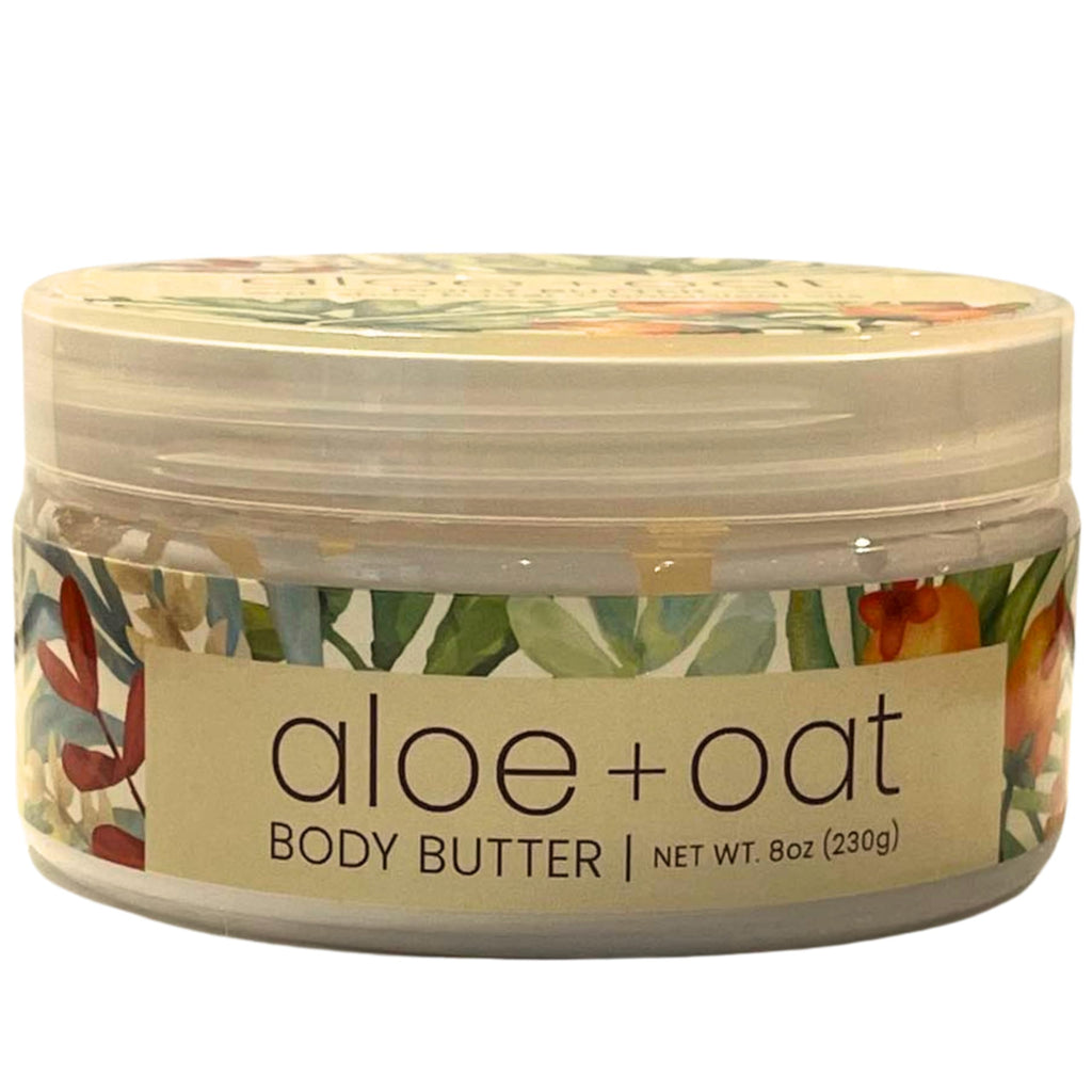 Greenwich Bay Aloe Oat Body Butter | Luxurious Hydration with Aloe Vera & Oat Extract | 8 oz