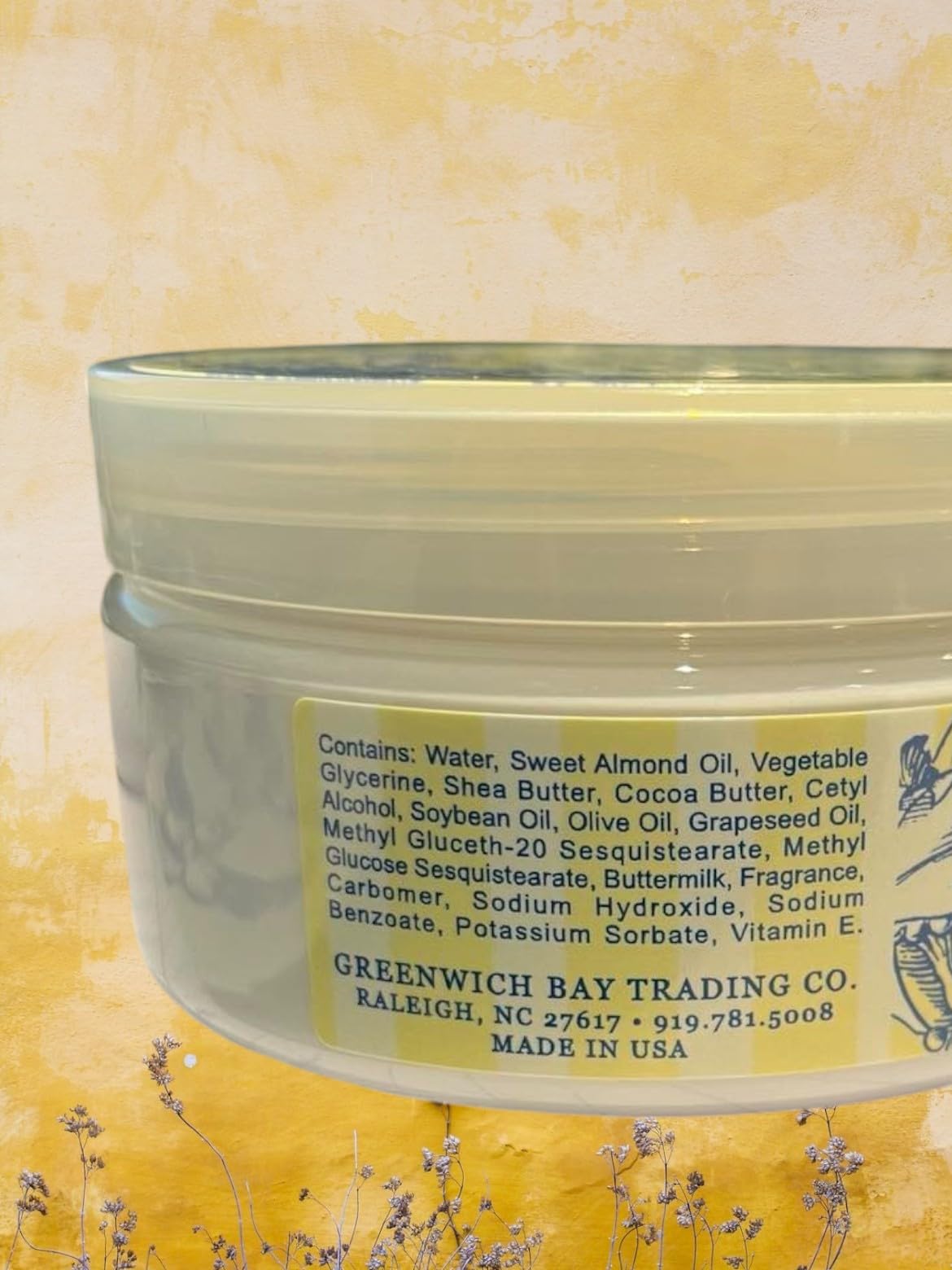 Greenwich Bay Trading Co. Body Butter Fresh Milk – 8 oz
