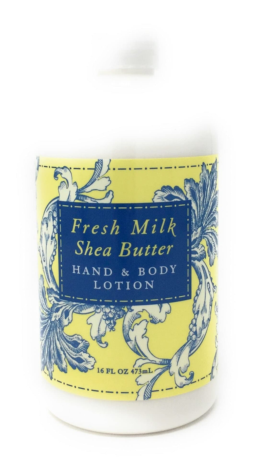 Greenwich Bay Hand & Body Lotion – Fresh Milk Shea Butter, 16 oz (R2X003)