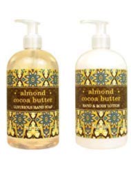 Greenwich Bay Trading Hand Soap & Lotion Bundle – Almond Cocoa Butter, 16 oz x2