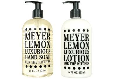 Greenwich Bay Kitchen Collection Bundle: Meyer Lemon Hand Soap & Shea Butter Lotion (16 oz each)