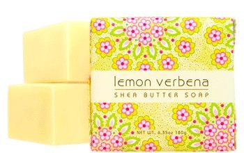 Greenwich Bay Lemon Verbena Shea Butter Spa Soap | French-Milled Botanical Bar