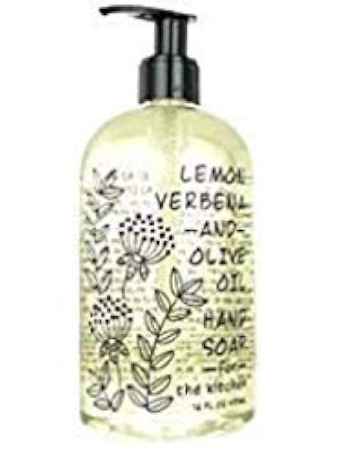 Greenwich Bay Trading Company Hand Soap – Lemon Verbena & Olive Oil, 16 oz | Kitchen Freshness