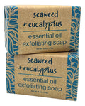 Greenwich Bay Seaweed & Eucalyptus Exfoliating Bath Bar — Set of 2 (8.6 oz each)