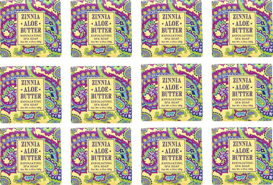 Greenwich Bay Zinnia Soap Bulk Pack 12 x 1.9oz – Made in USA