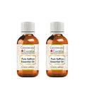 Greenwood Essential Pure Saffron Essential Oil (Crocus sativus) Steam Distilled – Pack of Two 5ml
